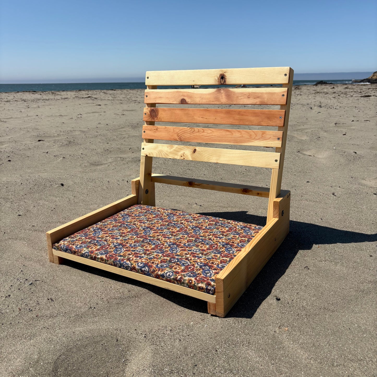 The Baywood Beach Chair - Fall Flowers