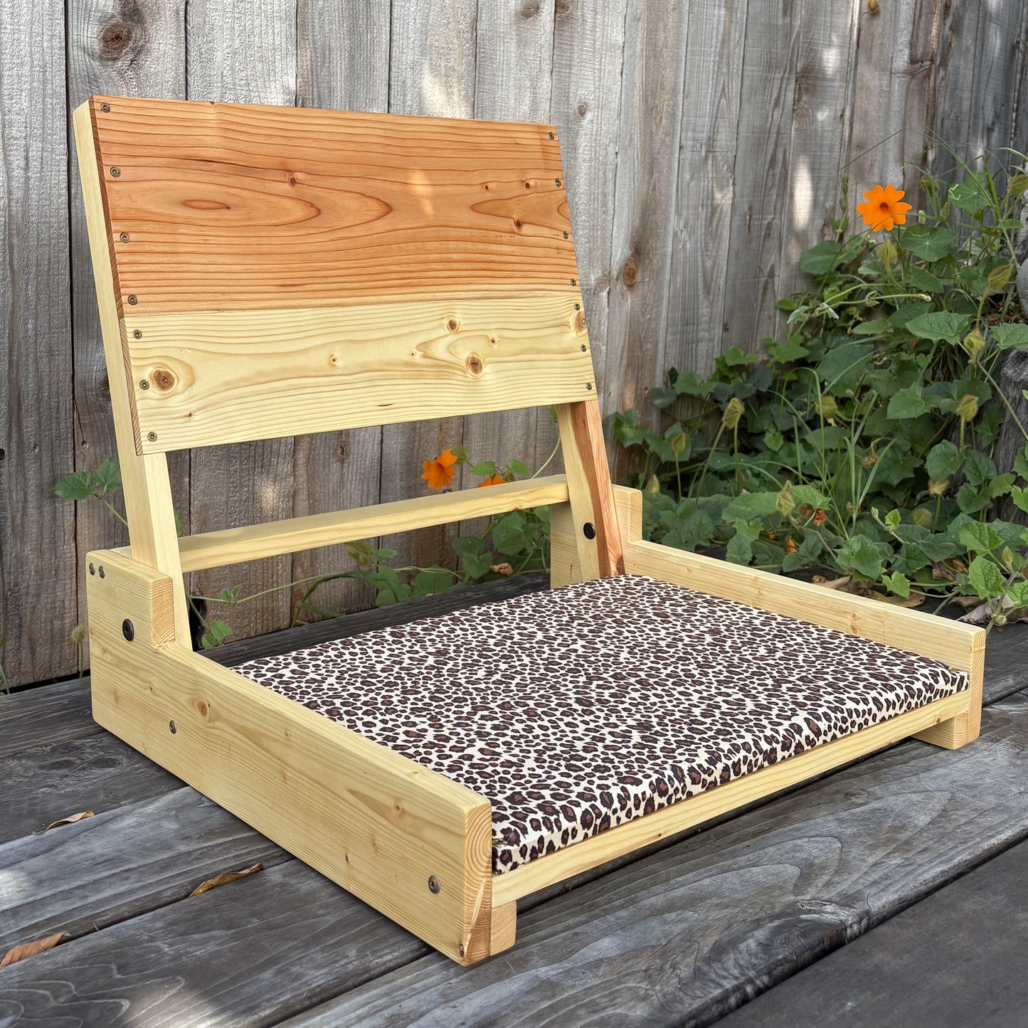 The Baywood Beach Chair - Meryl Leopard