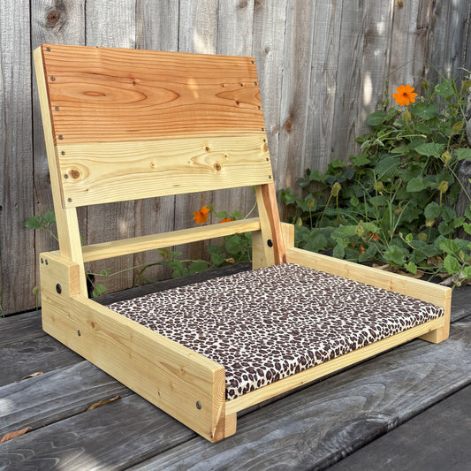 The Baywood Beach Chair - Meryl Leopard