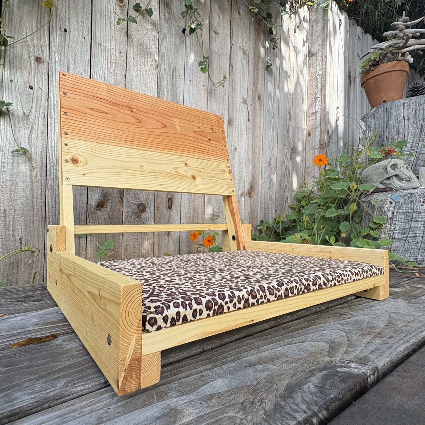 The Baywood Beach Chair - Meryl Leopard