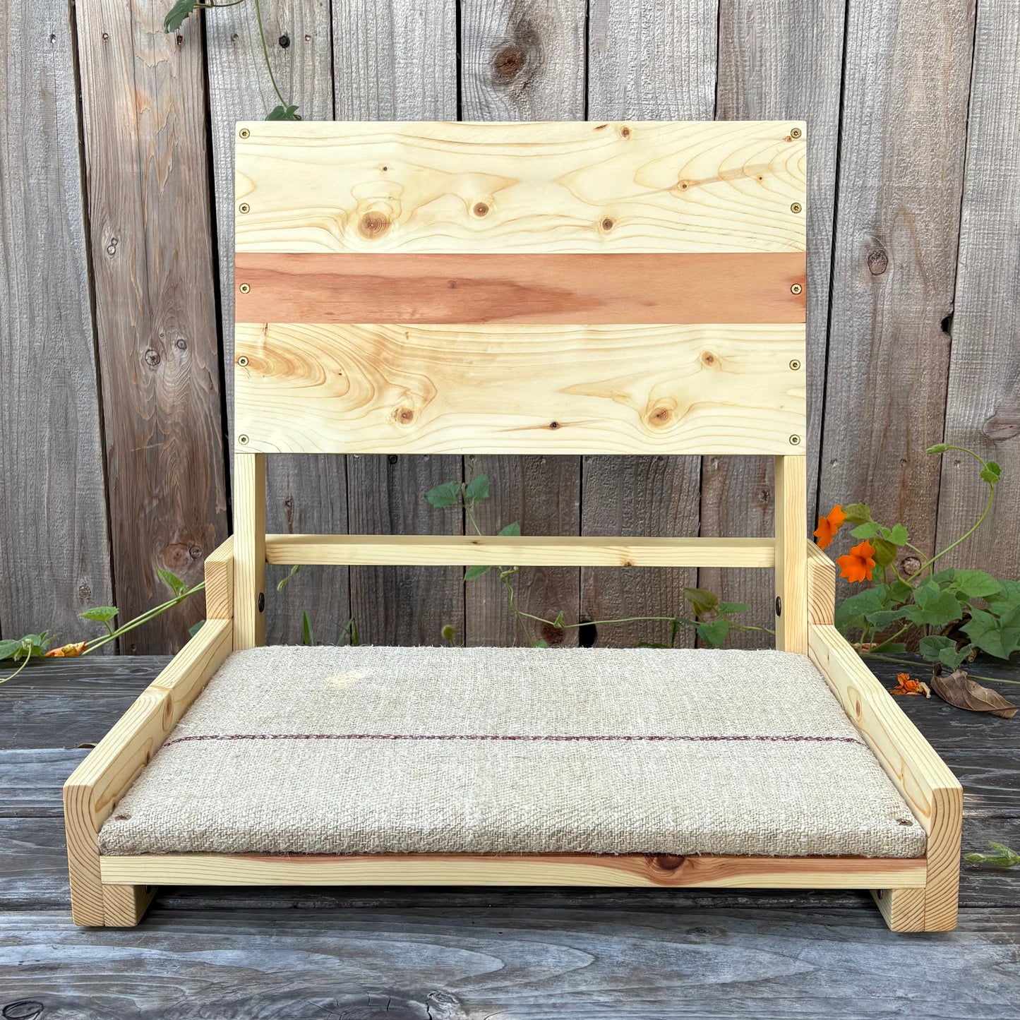 The Baywood Beach Chair - Red Stripe