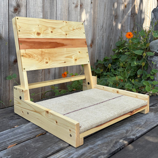 The Baywood Beach Chair - Red Stripe